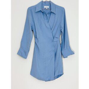 & Other stories Asymmetric Mini Shirt Dress